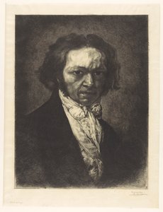 Porträtt av konstnären Francisco de Goya av Rogelio de Egusquiza