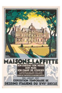 Maisons-Laffitte, tillfällig utställning av italienska 1600-talsteckningar av Roger Broders