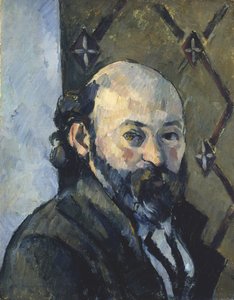 Kopia efter ett självporträtt av Cezanne, 1925 av Roger Eliot Fry