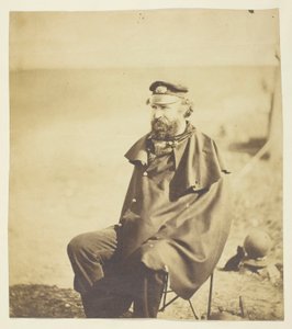 Archibald Gordon (1812-1886), överläkare på Krim; fotograferad på Krim av Roger Fenton