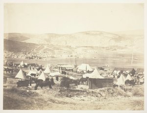 Läger för 5:e dragongardet av Roger Fenton