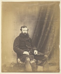 Överste Simmons, attaché hos Omar Pascha, Krim av Roger Fenton