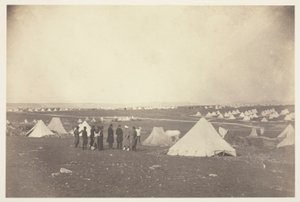 General Bosquets kvarter med utsikt mot Mackenzie Farm av Roger Fenton
