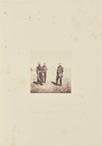 General Labousiniere och General Bevret. av Roger Fenton