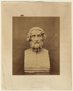 Homeros, efter bysten på British Museum av Roger Fenton