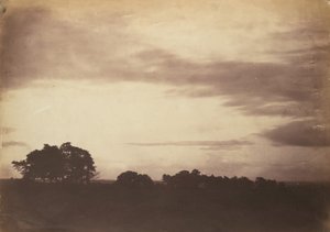 Landskap med moln, troligen 1856. av Roger Fenton