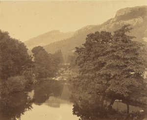 [Landskap med flod] av Roger Fenton