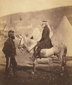 Generallöjtnant, den ärade Sir J.Y. Scarlett, K.C.B. av Roger Fenton