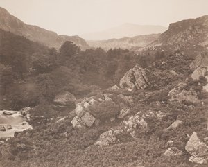 Moel Seabid, från Lledrdalen av Roger Fenton