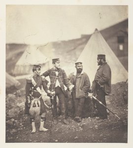 Officerare från 42:a Highlanders av Roger Fenton