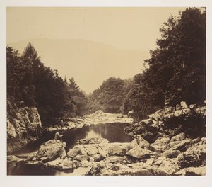 På Llugwy, nära Bettws-y-Coed av Roger Fenton