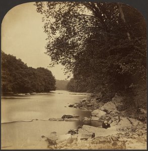 [Flodlandskap] av Roger Fenton