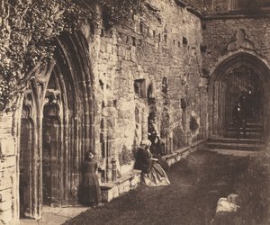 Klostret, Tintern Abbey, 1854. av Roger Fenton