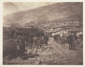 Järnvägsbangården, Balaklava av Roger Fenton