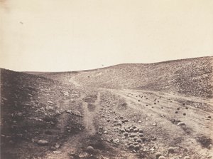 Dödsskuggans dal av Roger Fenton