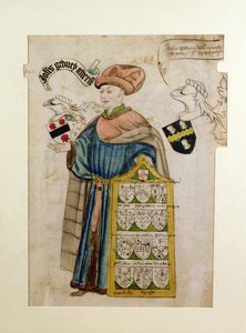 John Gedney in the Robes of the City Alderman, c.1450 (akvarell på papper) av Roger Leigh