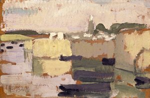 By vid vattnet, 1910. av Roger de La Fresnaye