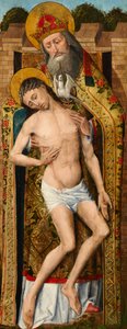 Holy Trinity, yttre panel av Weston Triptych, c.1480 av Rogier van der Weyden