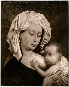 Madonna och barn, 1927 av Rogier van der Weyden