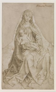Madonna med välsignelse av Kristus-barn av Rogier van der Weyden