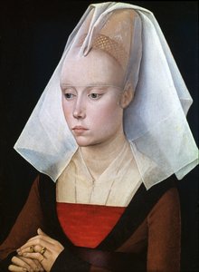 Porträtt av en dam, 1460.