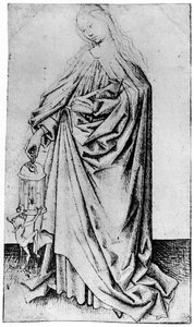 Skiss av ett helgon, 1913. av Rogier van der Weyden