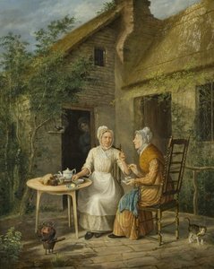 The Village Gossips, ca 1828 (olja på duk)