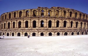 Amfiteatern i El-Djem (Tunisien). av Roman