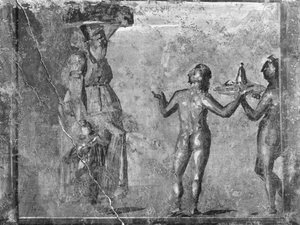 Bacchic scene   av Roman