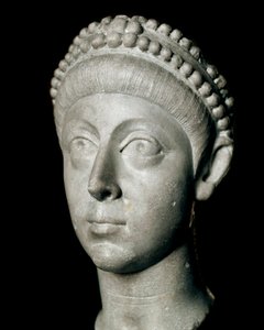 Byst av den östromerske kejsaren Flavius Arcadius (377-408) Istanbul, arkeologiskt museum av Roman