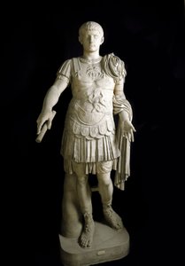 Caius Caesar Germanicus, romersk kejsare (marmor) av Roman