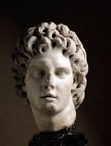 Chef för Alexander den store, 2:a århundradet f.Kr. (skulptur) av Roman