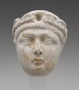 Chef för kejsar Honorius som barn, sent 400-talet e.Kr. (marmor) av Roman