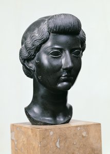 Chef för Livia (ca 55 f.Kr.-29 e.Kr.) (basalt) av Roman