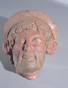 Zeus huvud (terrakotta) av Roman