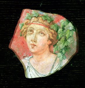 Huvudet på en bacchante av Roman