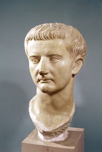 Chef för kejsar Tiberius (42 f.Kr.-37 e.Kr.) (marmor)