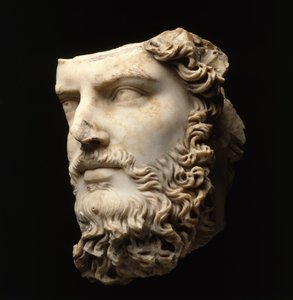 Porträtt av medkejsaren Lucius Verus av Roman