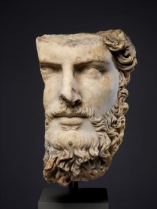 Porträtt av medkejsaren Lucius Verus av Roman