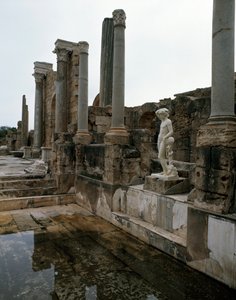 Offentligt bad byggt under kejsar Hadrianus, 200-talet av Roman