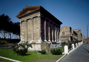 Fortuna Virilis tempel, 2:a århundradet f.Kr av Roman