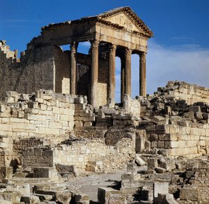 Utsikt över huvudstaden av Roman