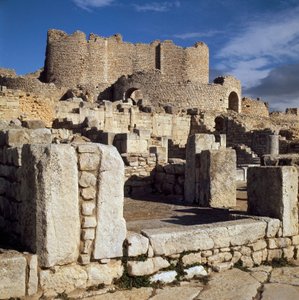 Utsikt över de licinianska baden av Roman