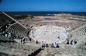 Utsikt över teatern av Roman