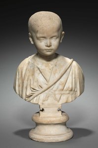 Porträttbyst av en flicka, c.250-275 av Roman Imperial Period