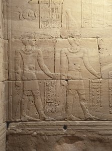 Templet Dendur, c.10 f.Kr. (eolisk sandsten) av Roman Period Egyptian