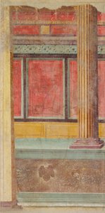 Väggmålning från en villa i Boscoreale, c.50–40 f.Kr. av Roman Republican Period