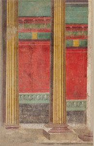 Väggmålning från en villa i Boscoreale, c.50–40 f.Kr. av Roman Republican Period