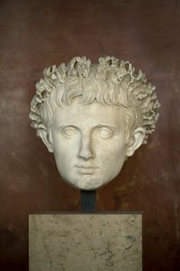 Art Rome Chef för kejsar Augustus (63 f.Kr. - 14 e.Kr.) marmor av Roman Roman