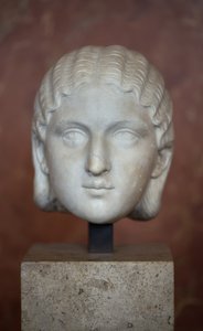 Art Rome Chef för kejsarinnan Barbia Orbiana (3:e århundradet), marmor av Roman Roman